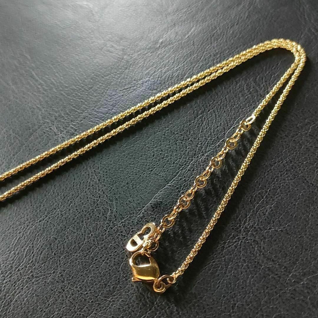 極美品】Diorディオール ネックレス ゴールド サークル CDロゴ