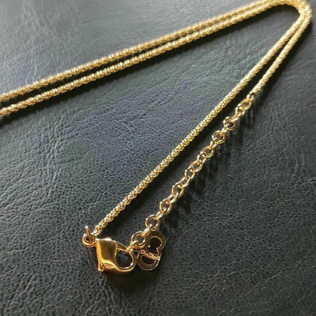 極美品】Diorディオール ネックレス ゴールド サークル CDロゴ