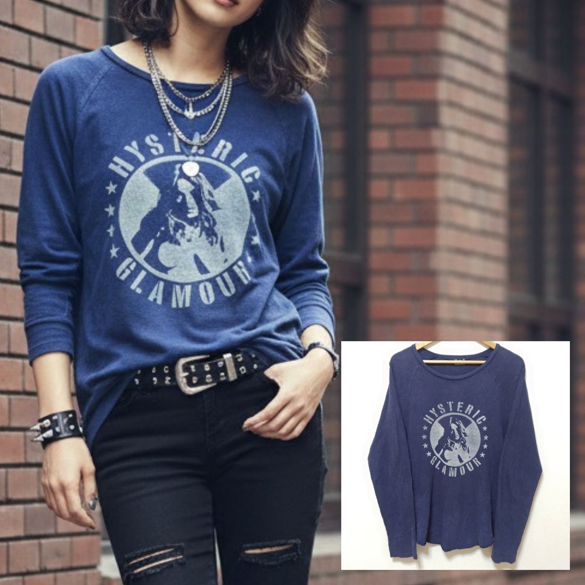 日本製◎デイリーに大活躍◎【HYSTERIC GLAMOUR】ヒステリックグラマー