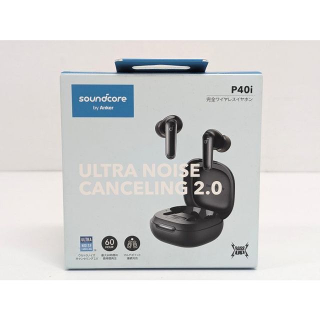 楽器・機材 未開封品 Anker Soundcore P40i Bluetooth 完全ワイヤレスイヤホン ブラック アンカー U30085