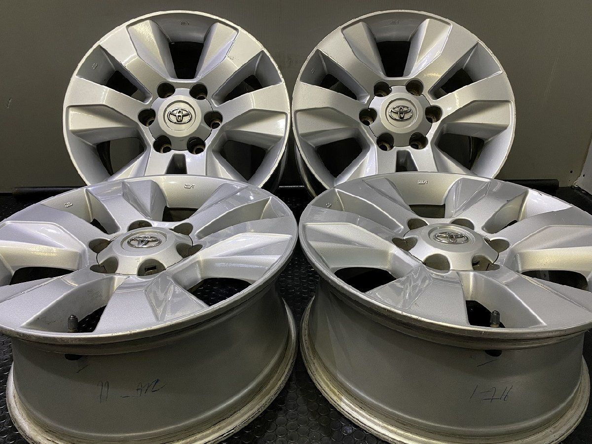 トヨタ ハイラックス GUN 125 ホイール 17インチ 4本 7 30 ハイエース流用可 VHB 527