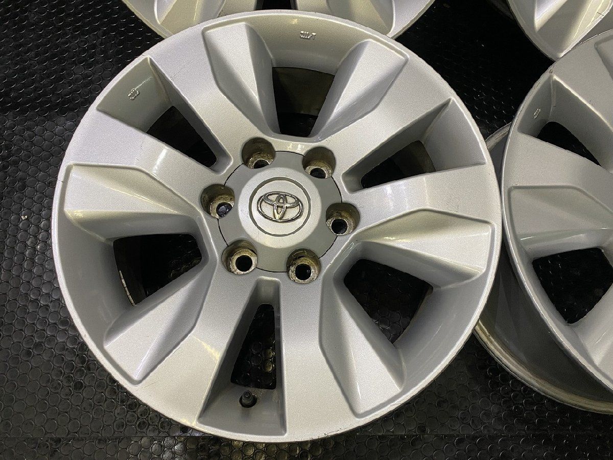 トヨタ ハイラックス GUN 125 ホイール 17インチ 4本 7 30 ハイエース流用可 VHB 527