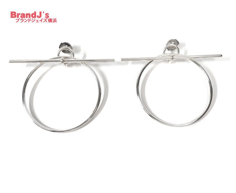 HERMES エルメス フープピアス ループ エシャペ HERMES エルメス