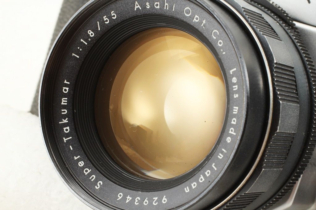 ジャンク ASAHI Pentax アサヒペンタックス SV Takumar 55/1.8 一眼