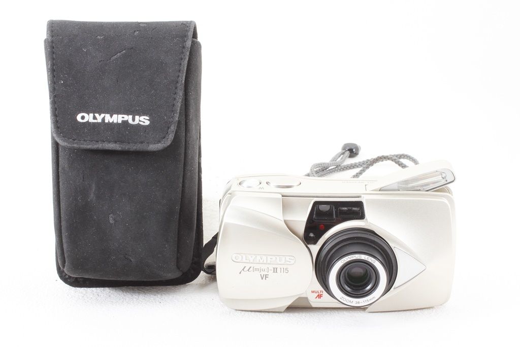 美品 OLYMPUS オリンパス μ- II 115 VF コンパクト フィルム カメラ