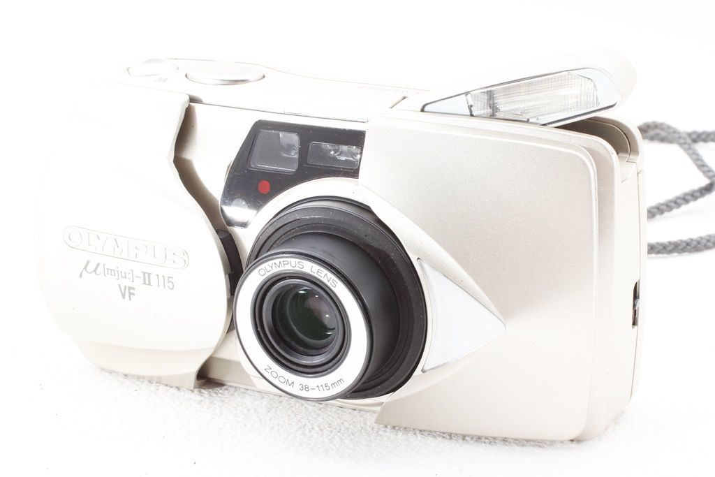 美品 OLYMPUS オリンパス μ- II 115 VF コンパクト フィルム カメラ