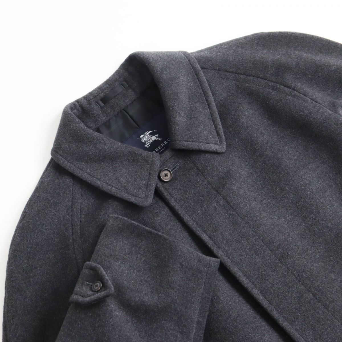 ドンドン見直し】良品○BURBERRY LONDON バーバリーロンドン カシミヤ