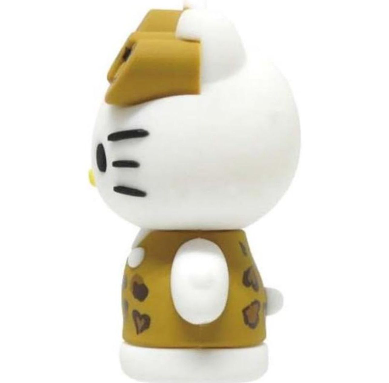 サンリオ ハローキティ ヒョウ柄シリーズ PVCマスコット ブラウン 平成