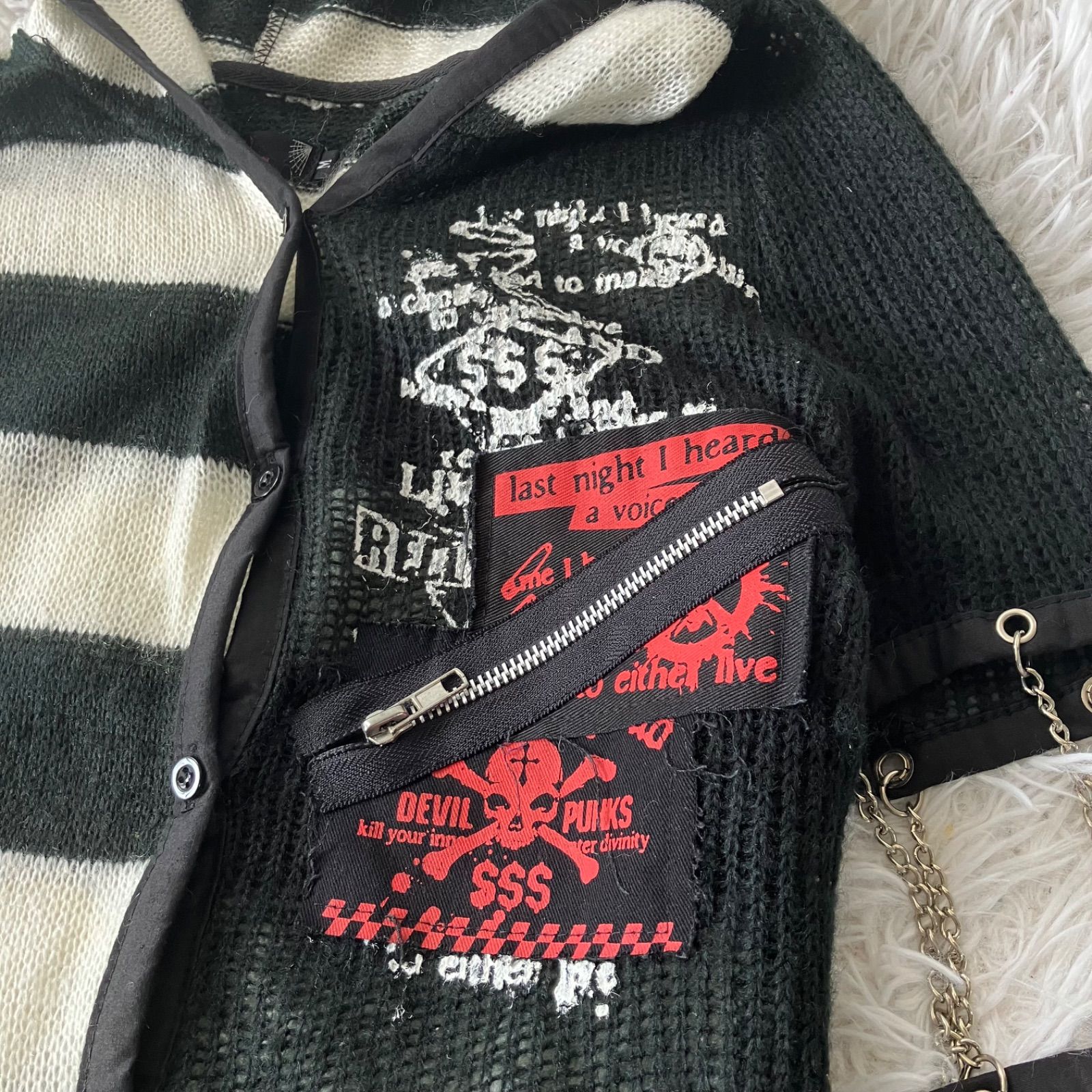 GLPGothic Lolita Punk ニット archive y2k アーカイブ パンク