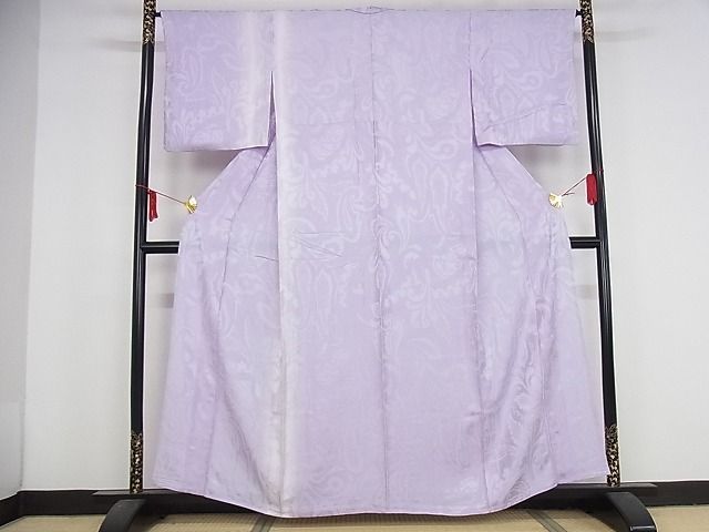 平和屋本店■極上　城戸隼人　訪問着　単衣　更紗花文　暈し染め　正絹　逸品　KAAA1264kk4 平和屋本店□極上 城戸隼人 訪問着 単衣 更紗花文 暈し染め 正絹 逸品