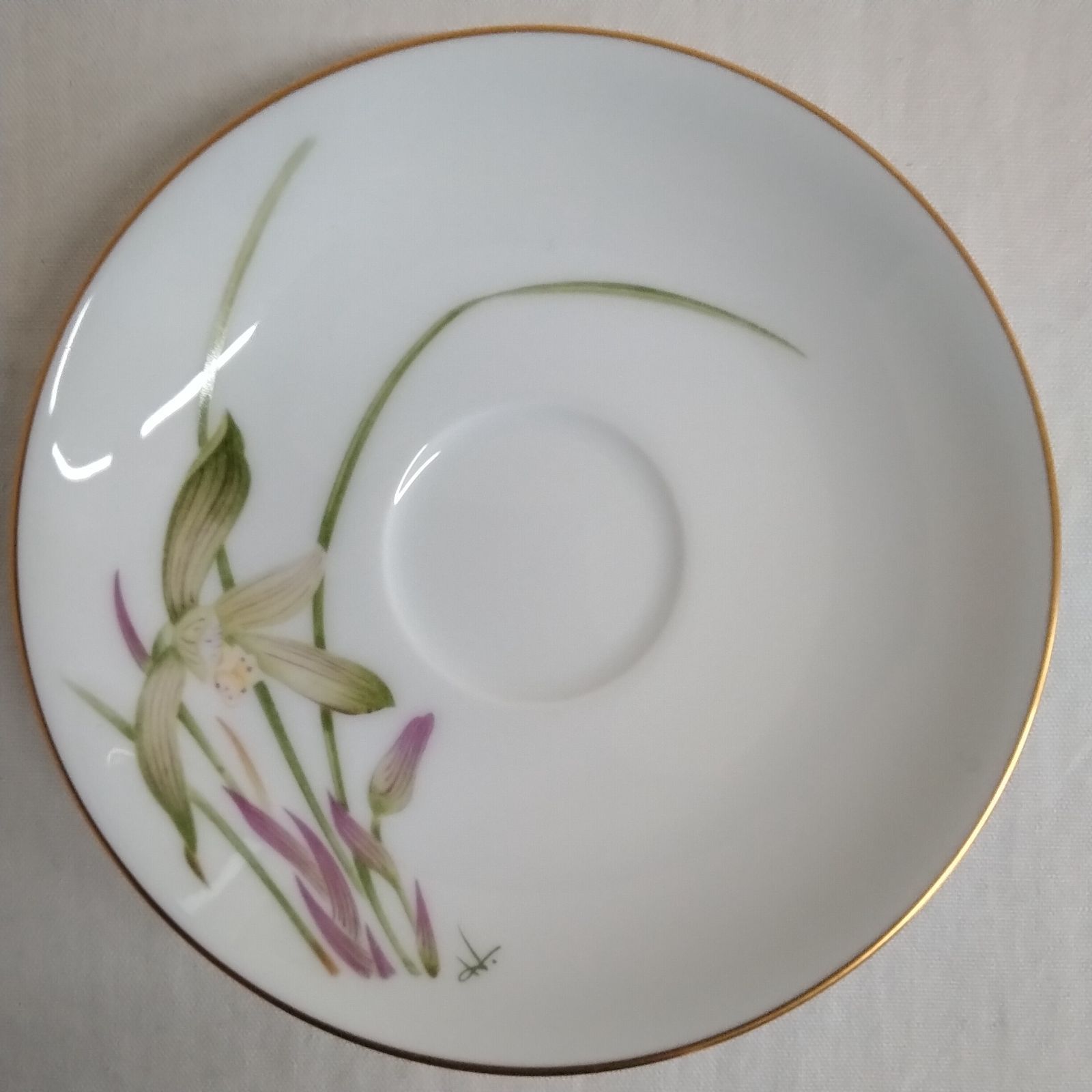 大倉陶園&フランクリンポーセリン限定コラボ カップ&ソーサー 日本花の