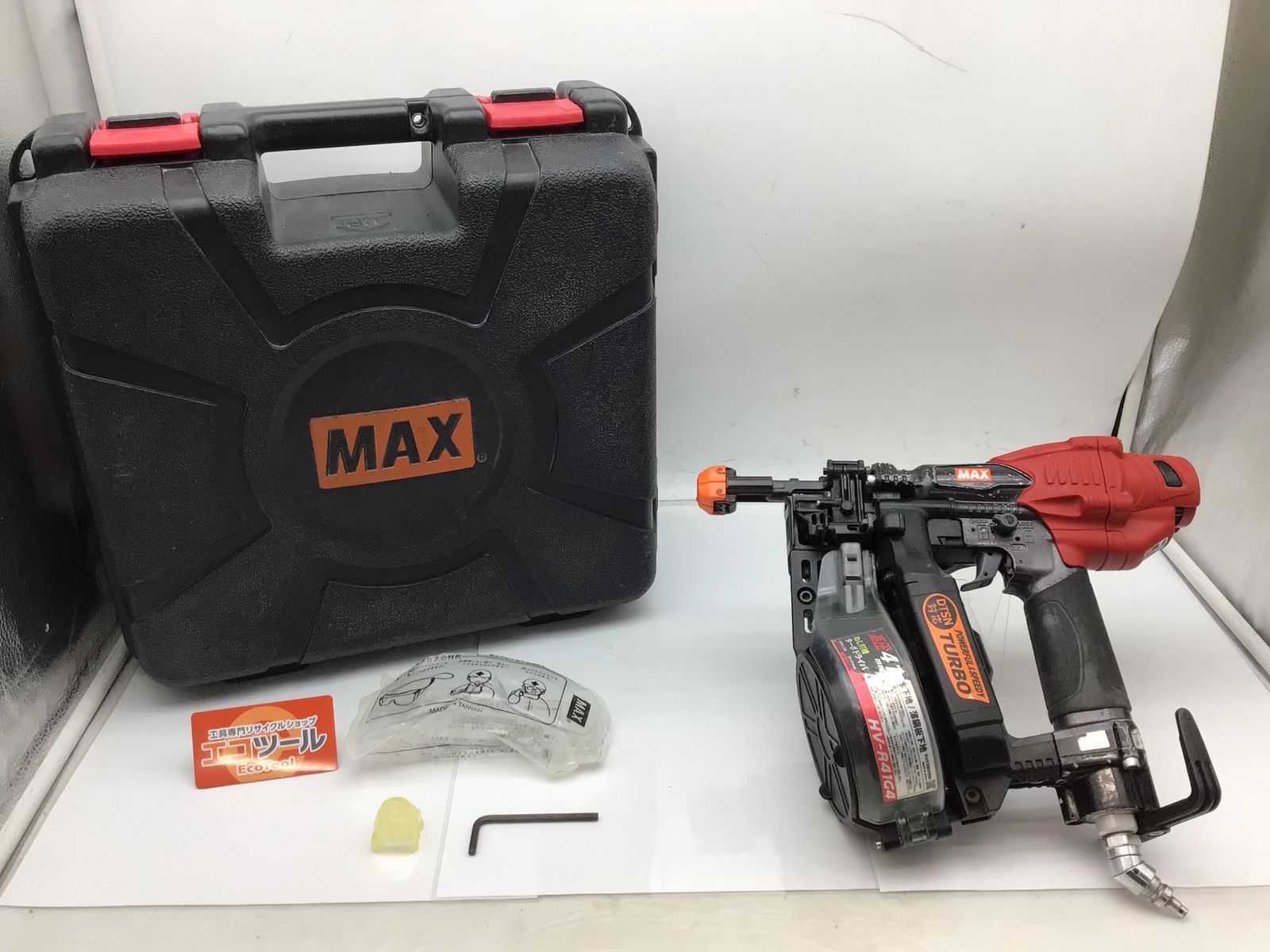 品 MAX マックス 高圧41 mmターボドライバ HV-R 41 G 4 エコツー M 02