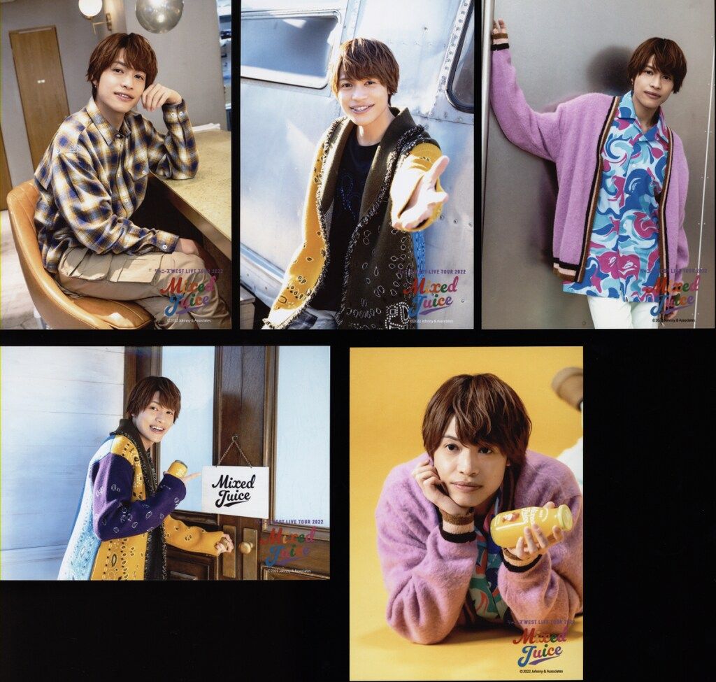 ジャニーズWEST 22年Mixed Juice 中間淳太 フォトセット - メルカリ