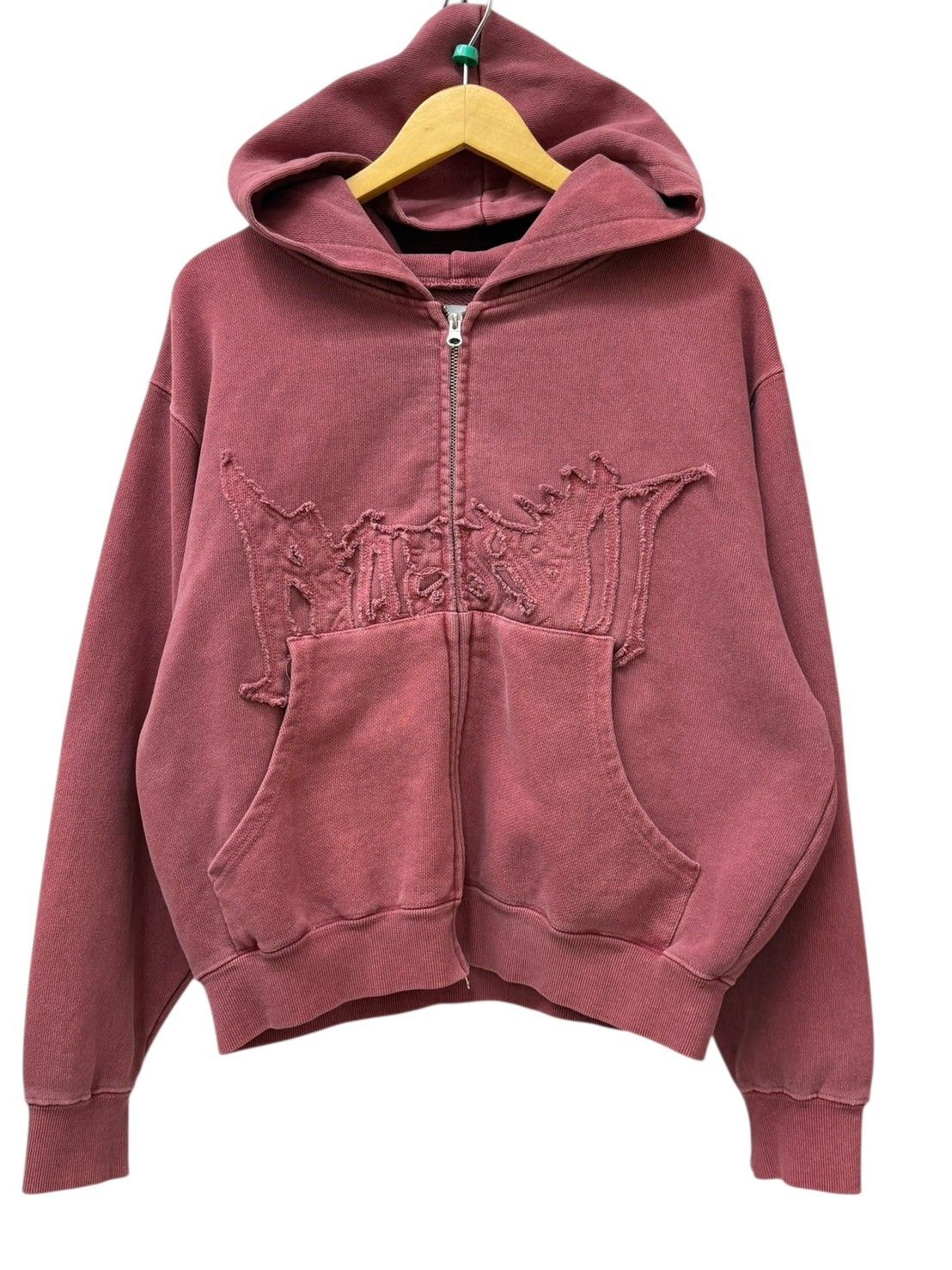 BLESS Ü(ブレスユー) Pigment Zip Hoodie ピグメントジップフーディー 