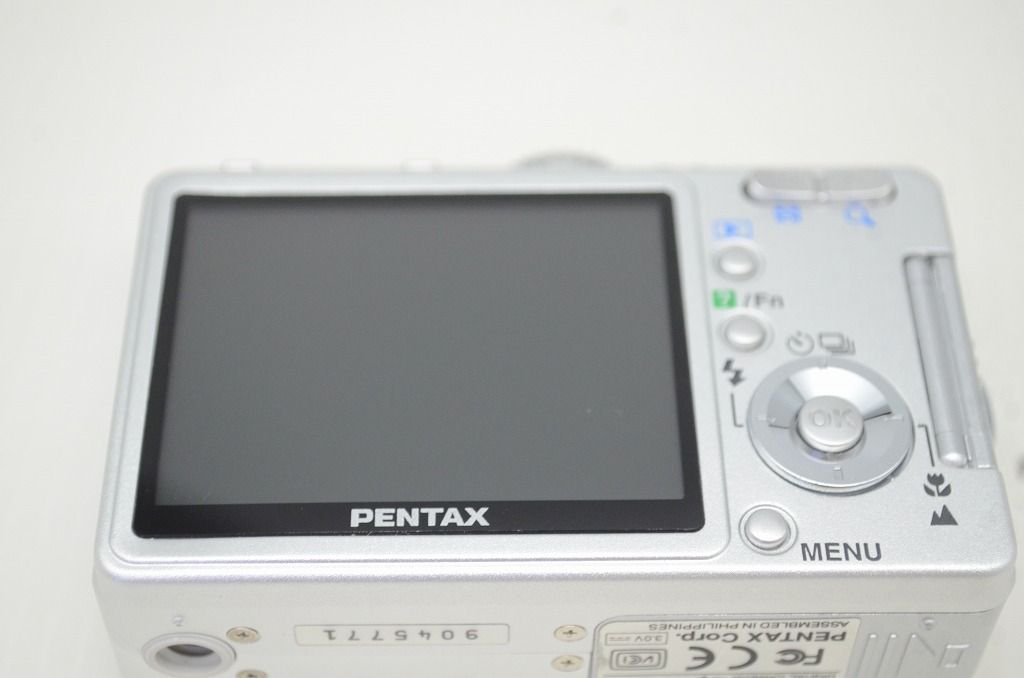 美品 PENTAX ペンタックス Optio S55 コンパクトデジタルカメラ