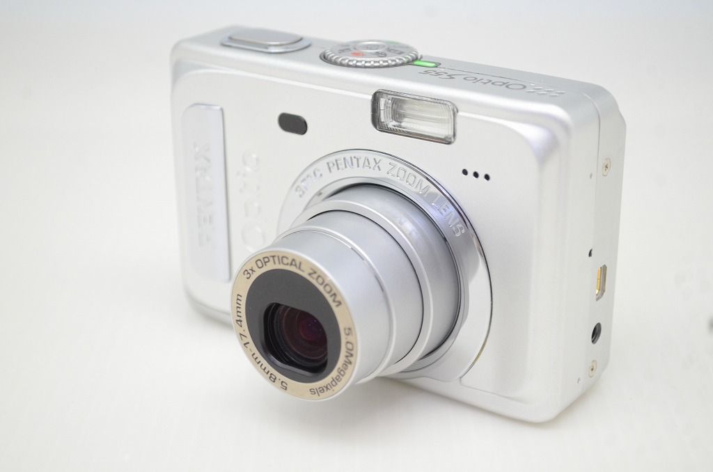 美品 PENTAX ペンタックス Optio S55 コンパクトデジタルカメラ