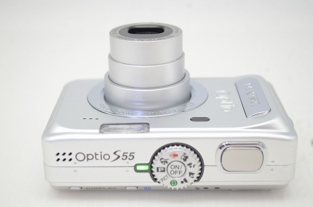 美品 PENTAX ペンタックス Optio S55 コンパクトデジタルカメラ