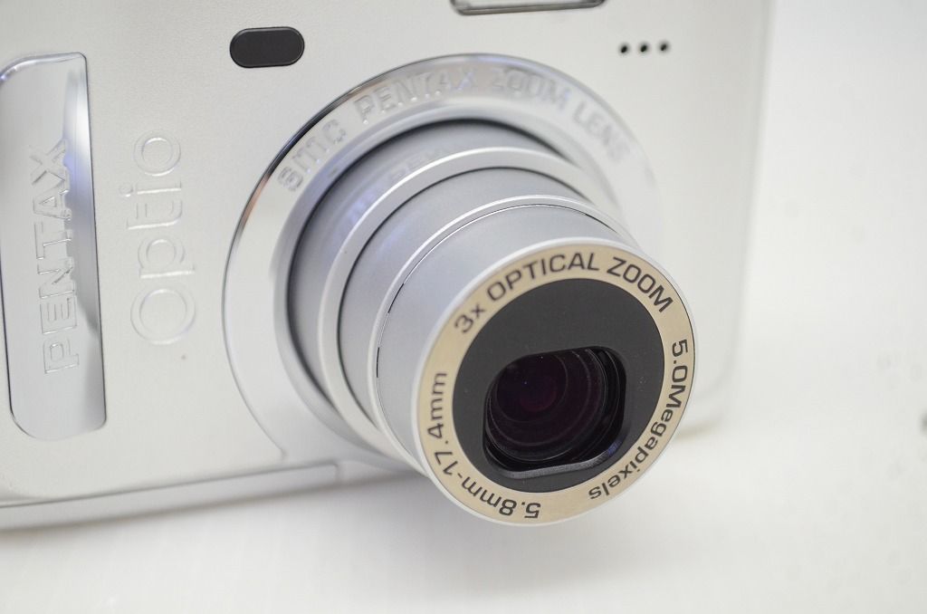 美品 PENTAX ペンタックス Optio S55 コンパクトデジタルカメラ