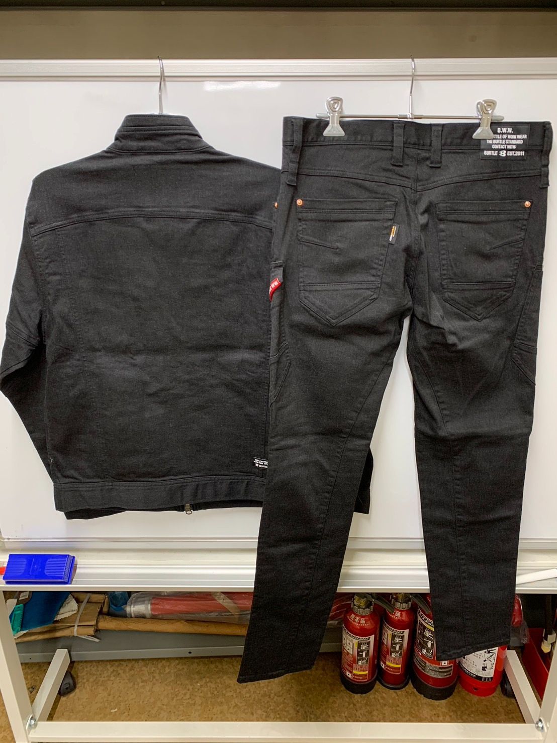 BURTLE バートル 5001 5002 上下セット 79カラー ストームブラック