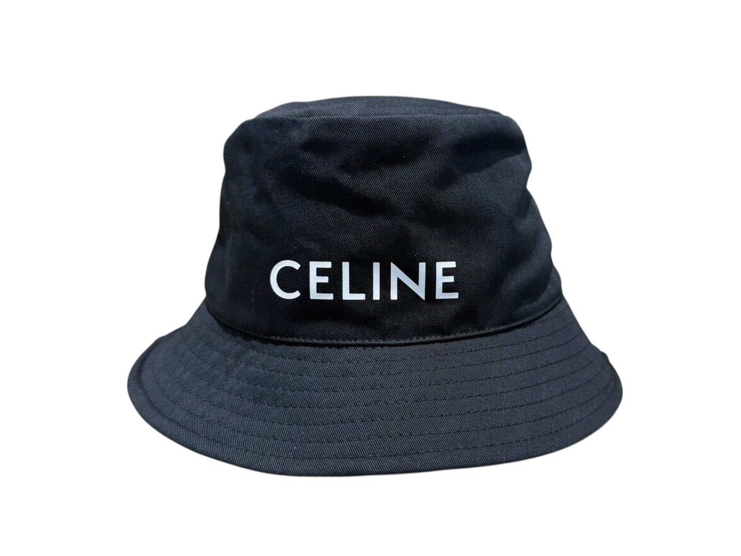 CELINE バケットハット M CELINE (セリーヌ) バケットハット 2AU5B968P M 58cm ブラック