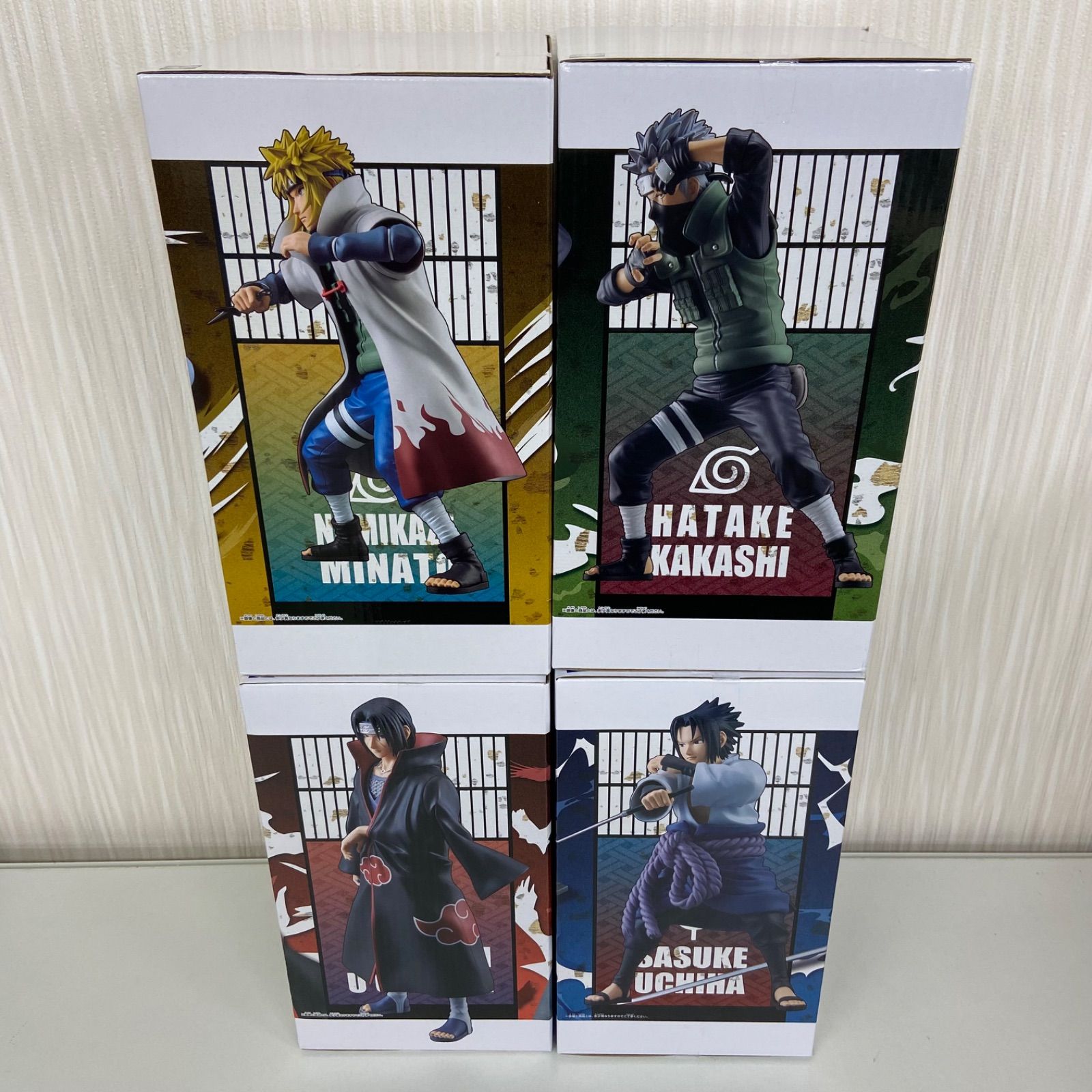 未開封 NARUTO ナルト 疾風伝 4点セット Grandista はたけカカシ うち