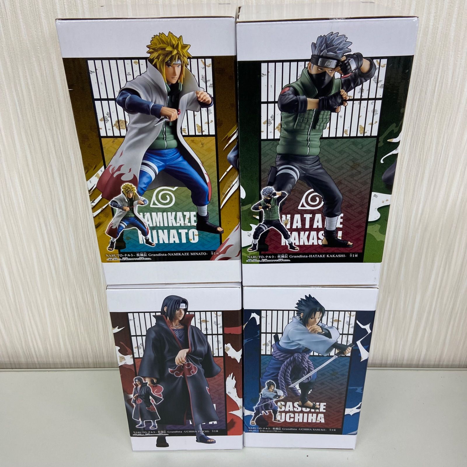 未開封 NARUTO ナルト 疾風伝 4点セット Grandista はたけカカシ うち