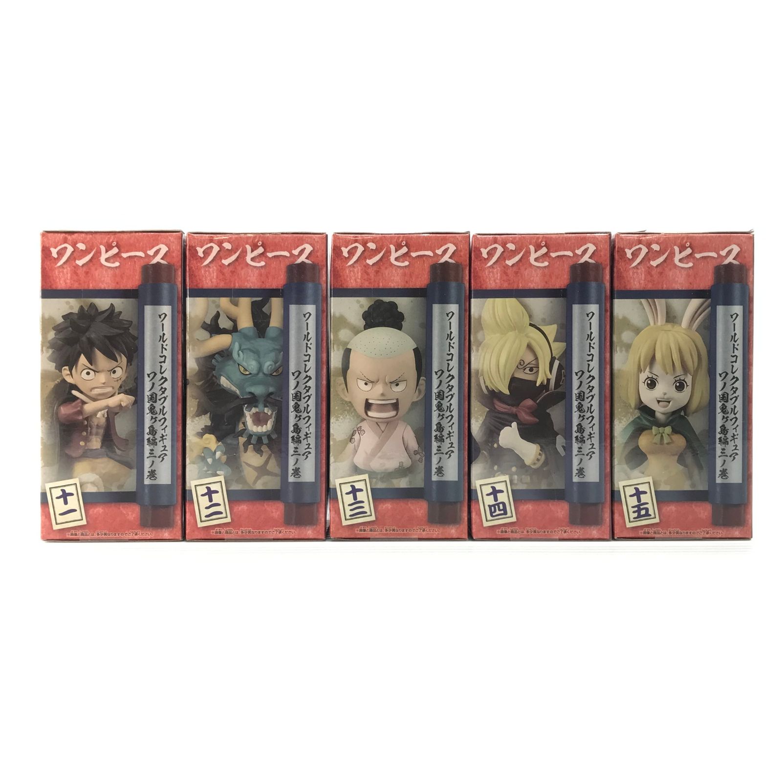 BANDAI SPIRITS フィギュア 全5種セット 「ワンピース」 ワールド