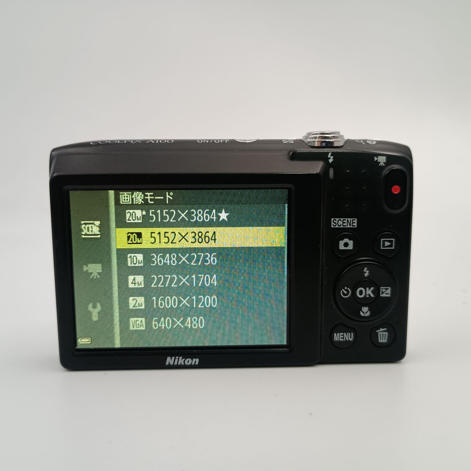 Nikon Coolpix A100 Compact DIGITAL Camera Silver コンパクト 