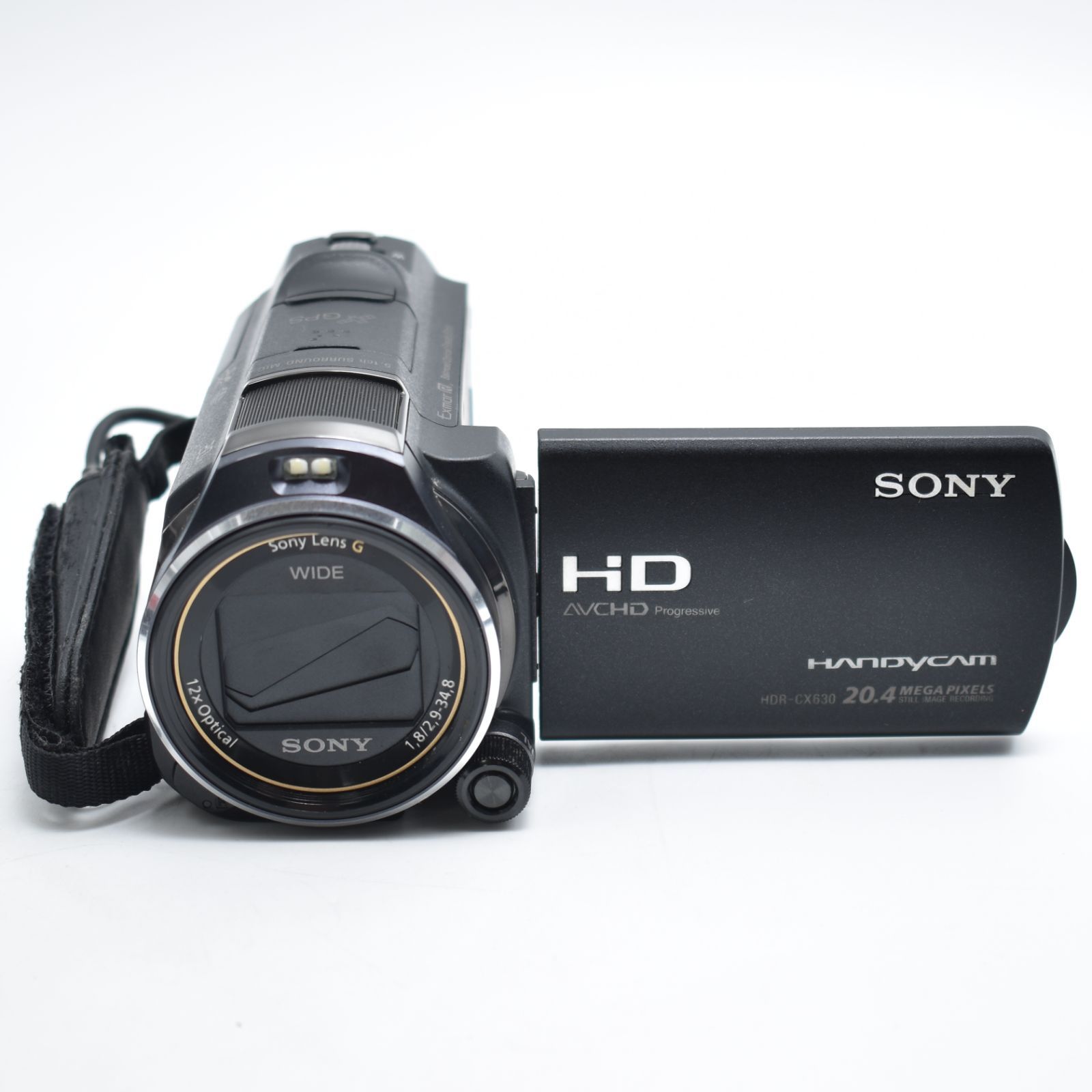 B#9507 SONY ビデオカメラ HANDYCAM CX630V 光学12倍 内蔵メモリ64GB