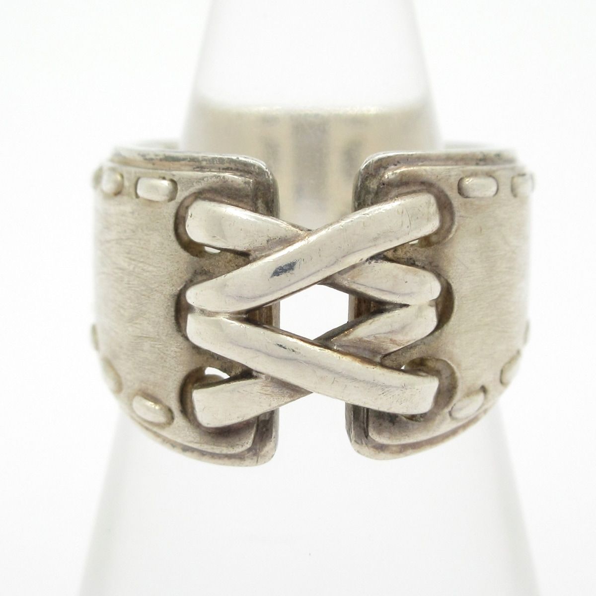 HERMES エルメス リング メキシコ シルバー