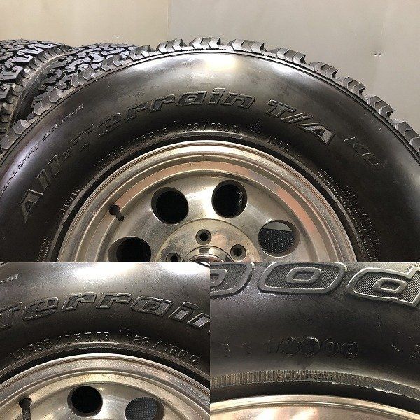 タイヤほぼ未使用 BF Goodrich All-Terrain LT295/75R16 スパイク 
