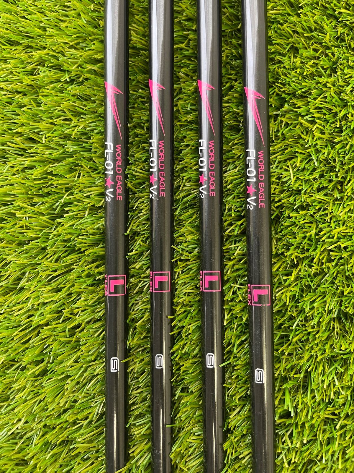 レディース ゴルフクラブ ５本 WORLD EAGLE FL 01 V 2 右 カーボン 練習場用品 クラブセット 