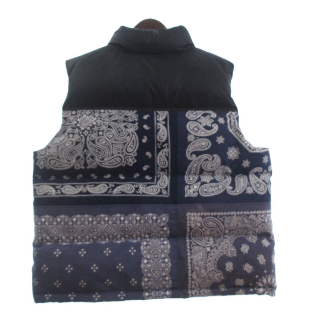 MIYAGIHIDETAKA IMA:ZINE バンダナ　ダウンベスト ミヤギヒデタカ MIYAGIHIDETAKA 美品 バンダナダウンベスト ペイズリー