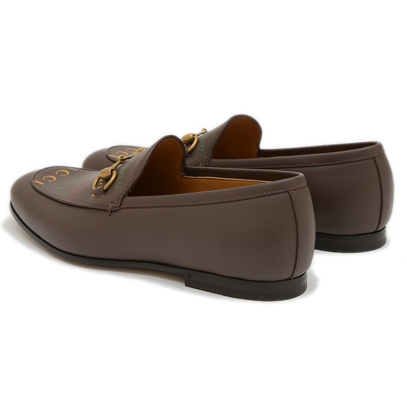  グッチ ホースビット ローファー レザー ブラウン メンズ 6 677 ローファー ブーツ 革靴