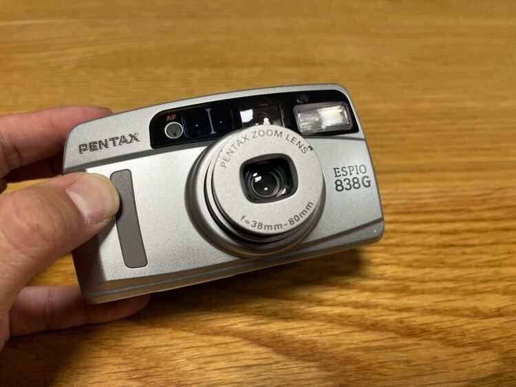 PENTAX ペンタックス ESPIO 838G コンパクト フィルムカメラ 動作確認