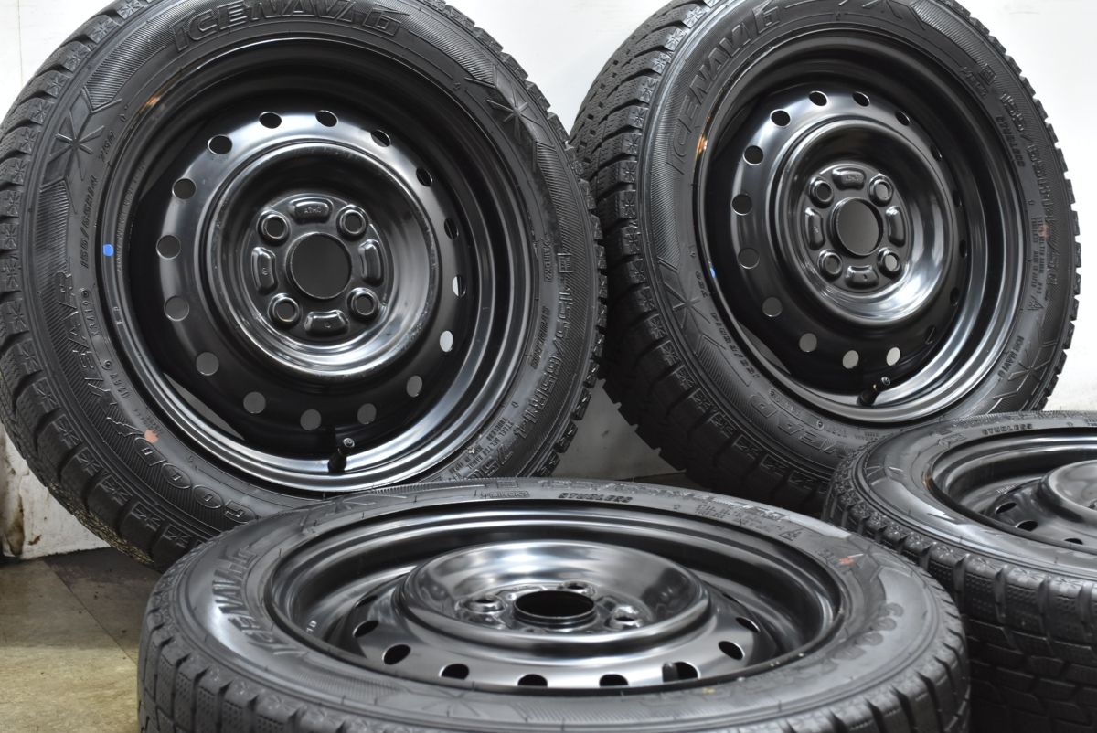 スズキ MK 32 S 42 スペーシア 14 in 4 5 J 45 PCD 100 グッドイヤー アイスナビ6 155 65 R アルト ラパン ワゴンR MRワゴン