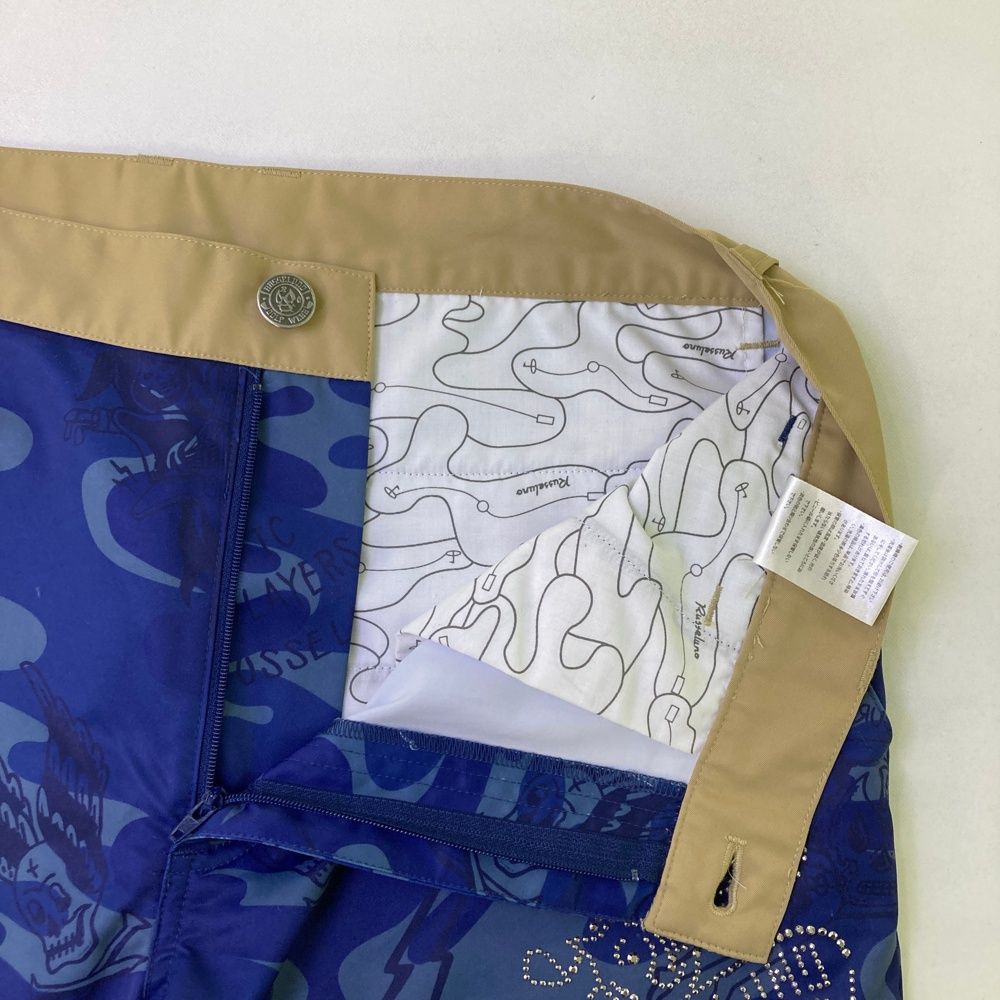 サイズ：5 RUSSELUNO ラッセルノ パンツ カモフラ ネイビー系