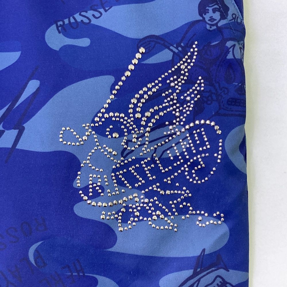 サイズ：5 RUSSELUNO ラッセルノ パンツ カモフラ ネイビー系