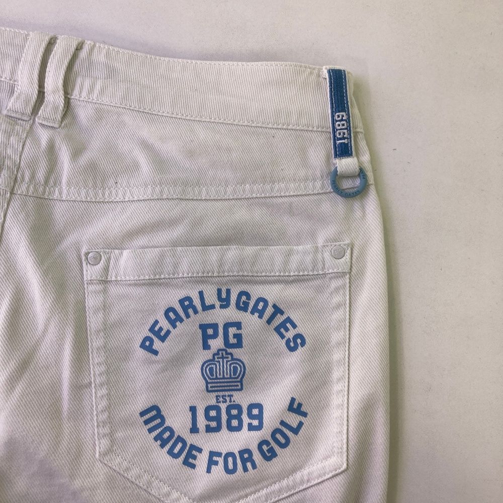 パーリーゲイツ 2点 サイズ：2 PEARLY GATES パーリーゲイツ ストレッチパンツ ホワイト系