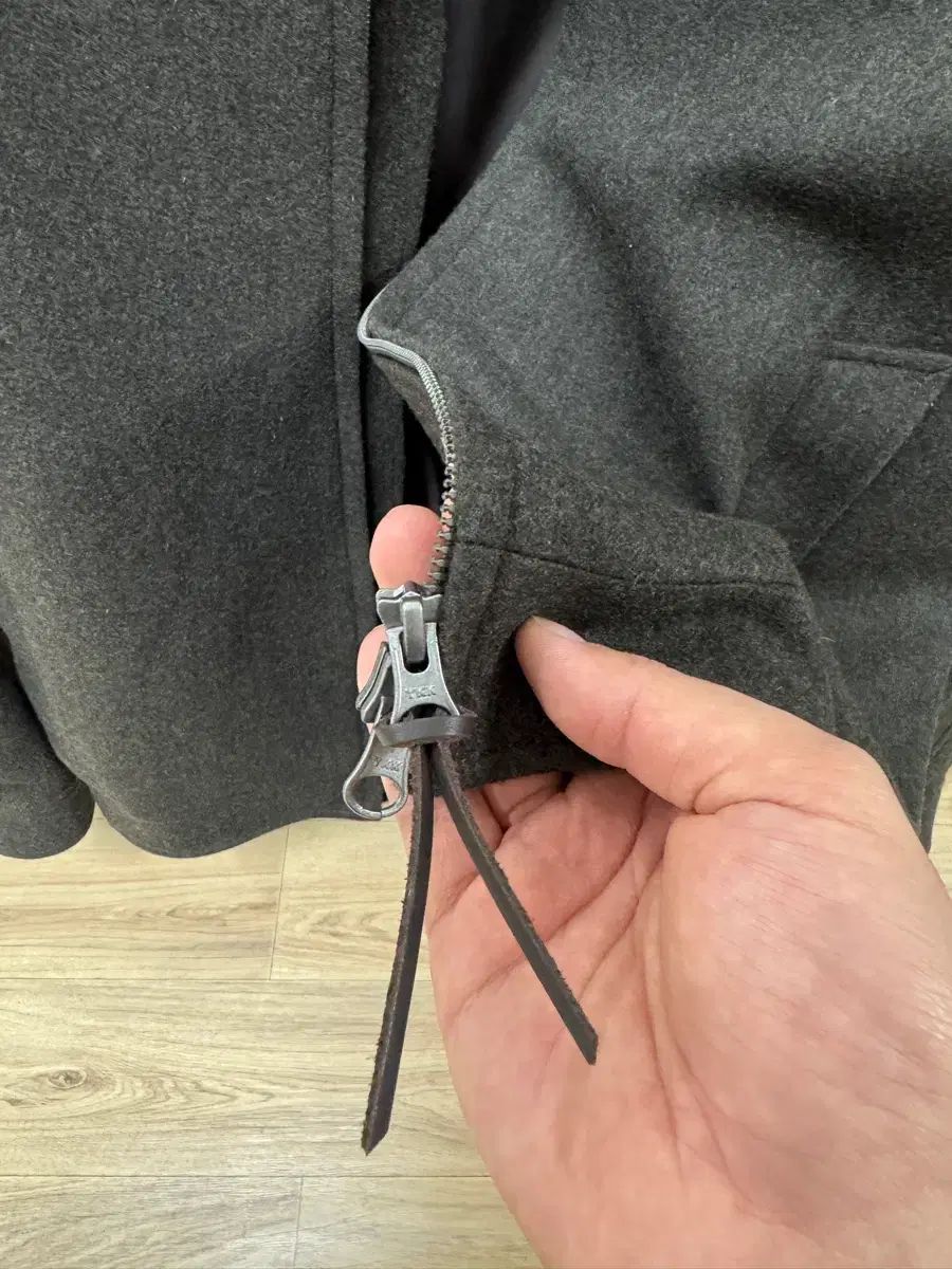 ROUGH SIDE Baker Blouson M Brown