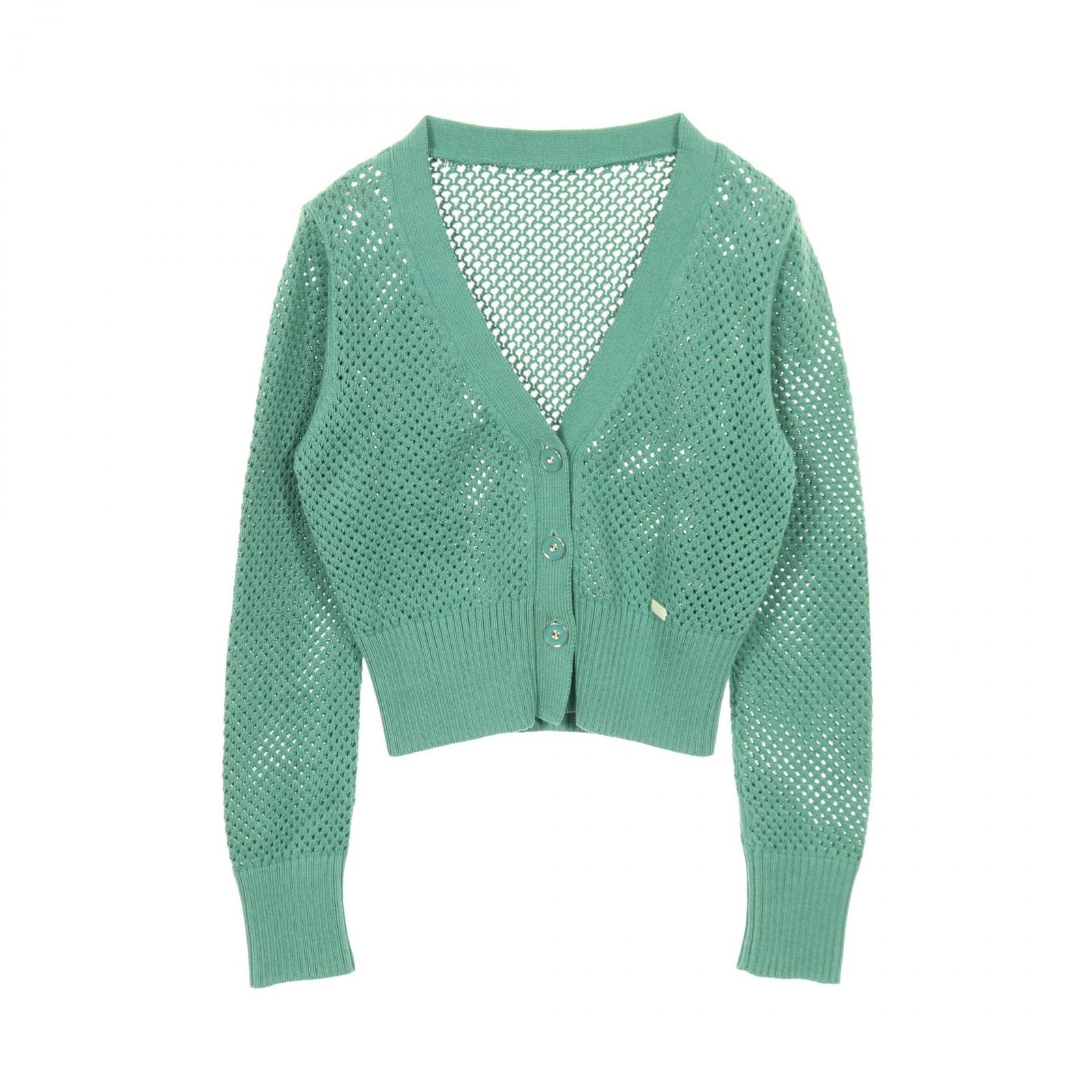 フォクシー FOXEY カーディガン エリス コットン シルク カーディガン