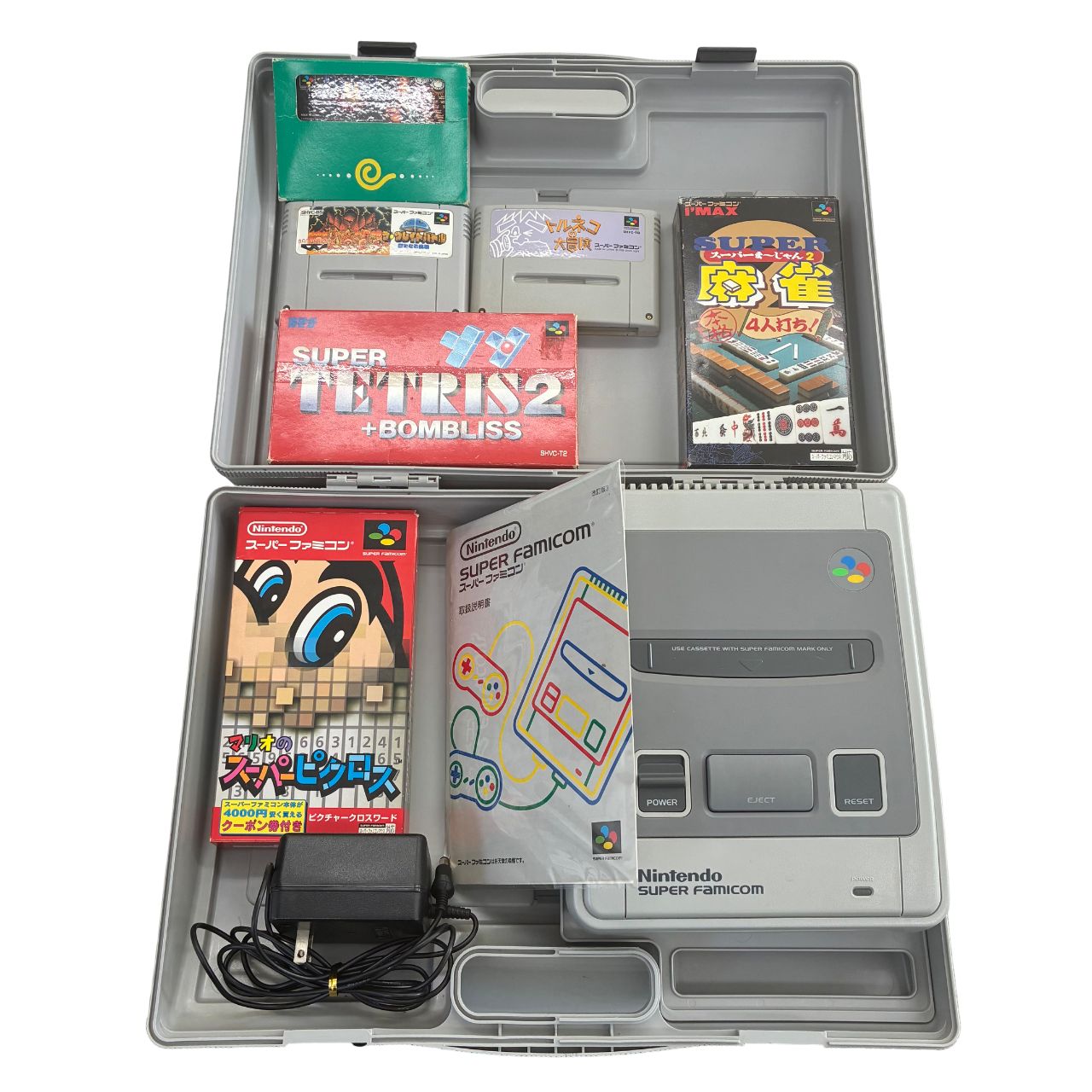 ☆任天堂 スーパーファミコン 本体 カセットセット - メルカリ