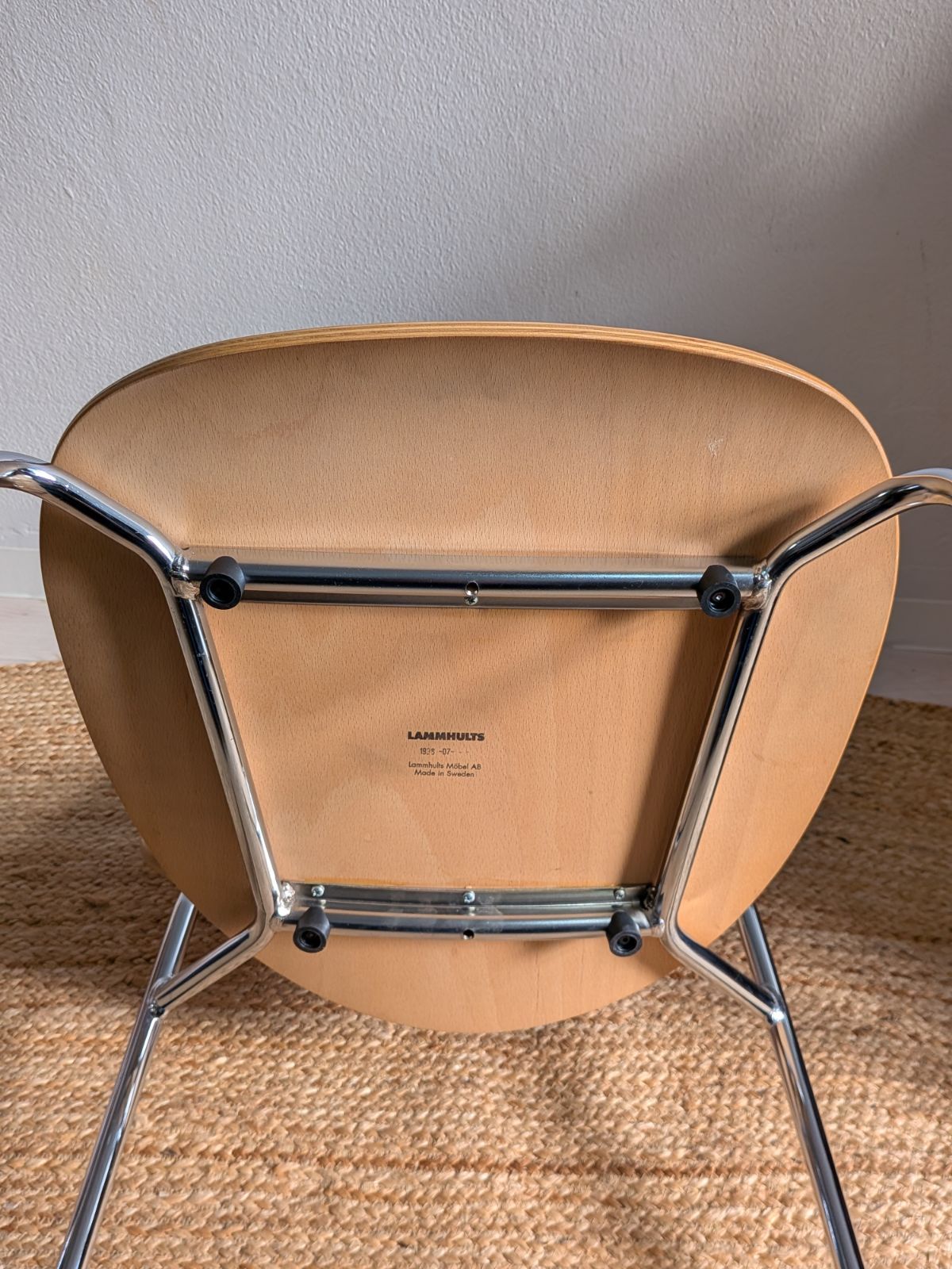 LAMMHULTS ラムホルツ社「CASUSチェア」合板製スタッキング チェアB