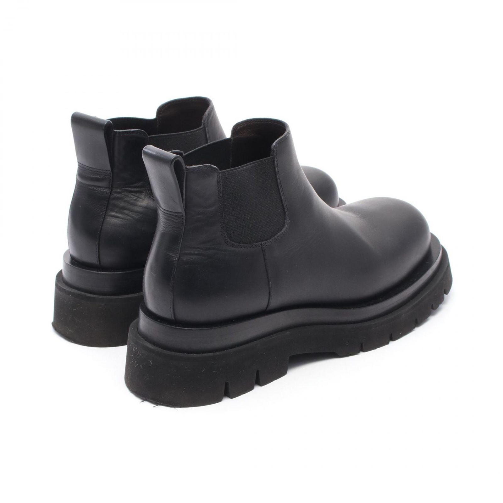 ボッテガヴェネタ BOTTEGA VENETA ブーツ ブラック レザー サイドゴア