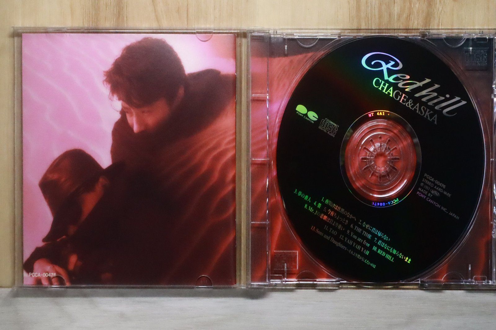 国内盤CD☆チャゲ&飛鳥/CHAGE and ASKA□ RED HILL 【PCCA00476