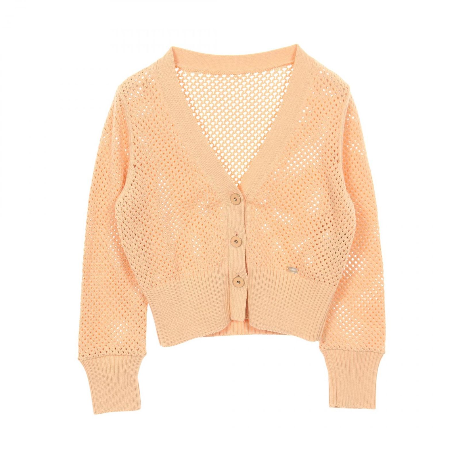 フォクシー FOXEY カーディガン エリス コットン シルク カーディガン