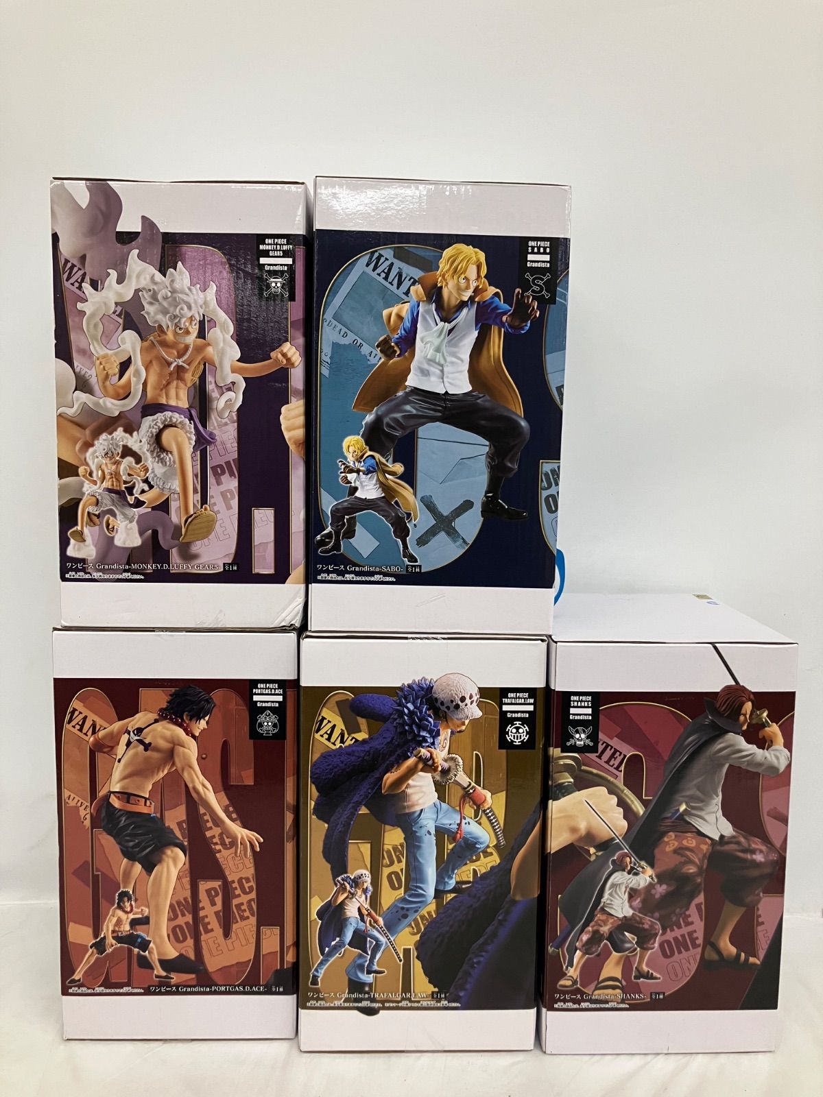 未開封 ONE PIECE ワンピース Grandista 5個セット LFQ079 f099 - メルカリ