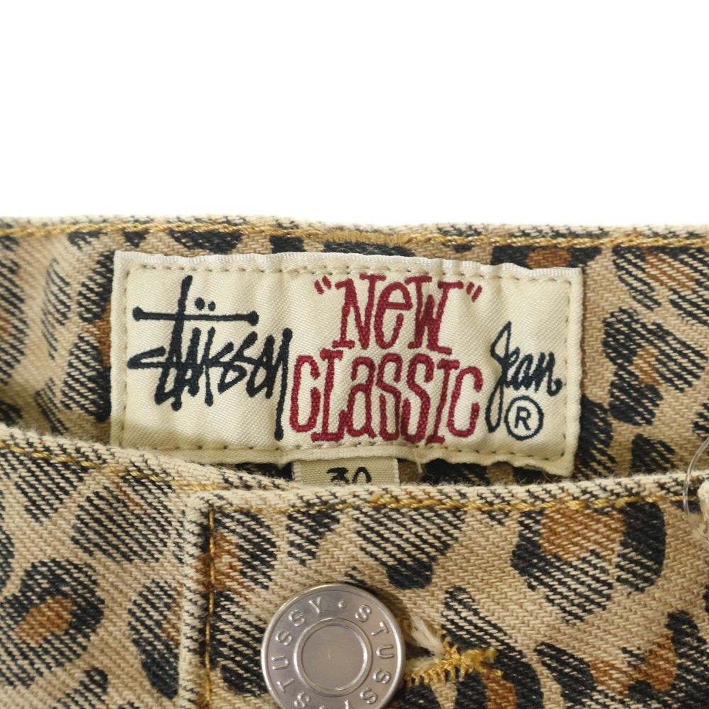パンツ stussy 25ss new classic jeans leopard STUSSY (ステューシー) 25SS NEW CLASSIC JEANS DENIM LEOPARD