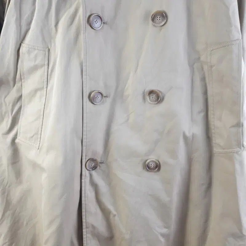 DAKS メンズ100 ダブルボタン ベージュ トレンチコート K8827 - メルカリ