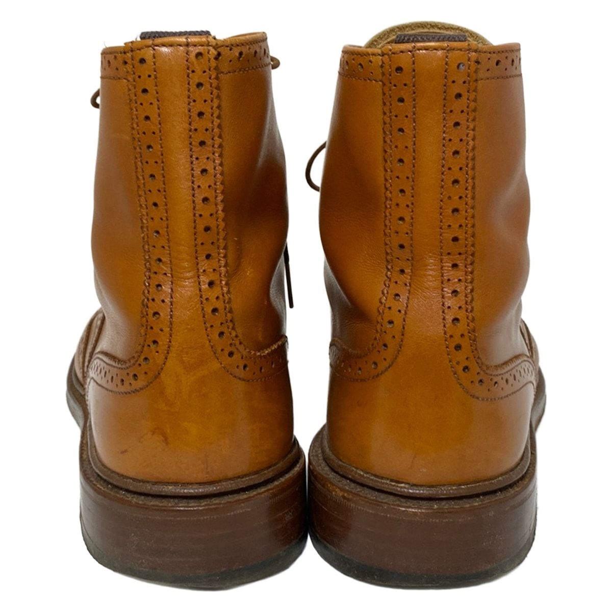 Tricker's(トリッカーズ) ショートブーツ 9 メンズ - ブラウン レース